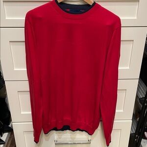 Red Crewneck Sweater